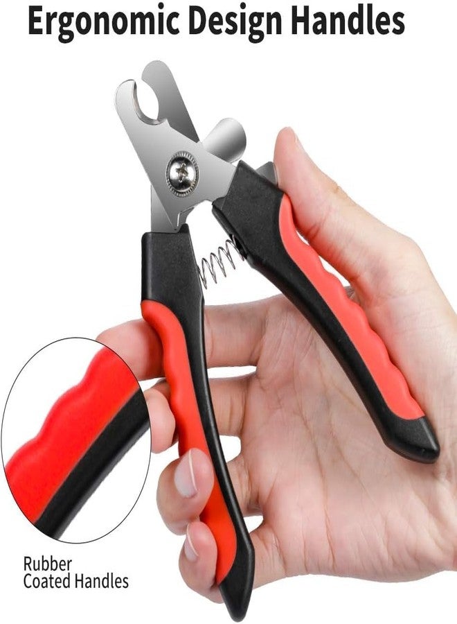 PET FUN Professional Animal Nail Cutter Clipper - Heavy-Duty Steel Grooming Tool for Small, Medium & Large Dogs, Puppies, Cats & Kittens - Safe Pet Claw Cutter - Random Colour (Nail Cutter) - Image 5